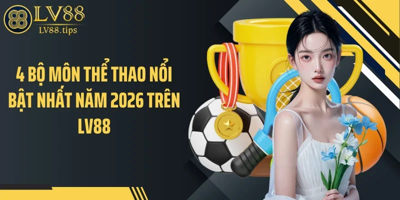 Thể thao LV88 4 bộ môn thể thao nổi bật nhất năm 2026 trên LV88