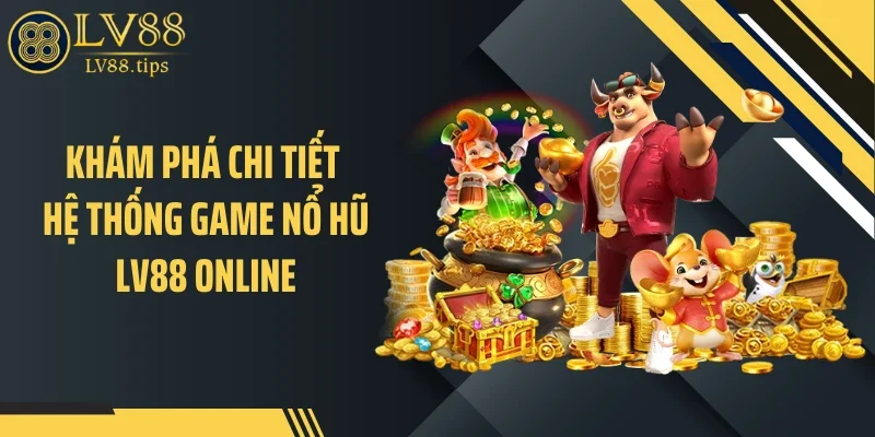 Nổ hũ LV88 Khám phá chi tiết hệ thống game nổ hũ LV88 online