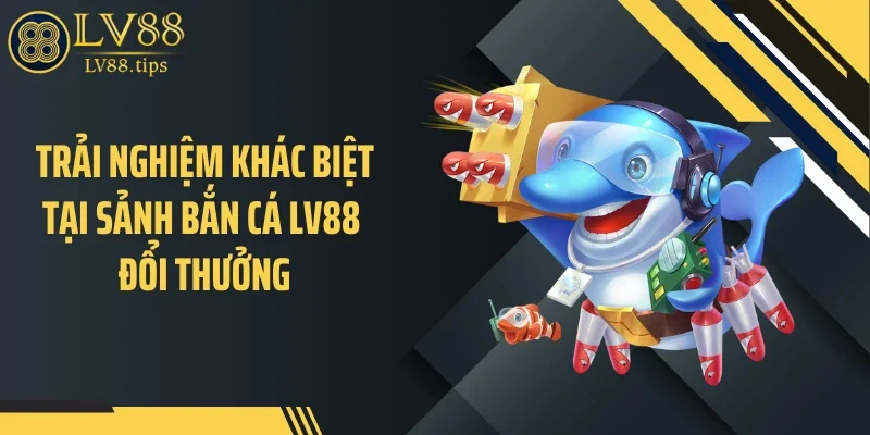 Bắn cá LV88 Trải nghiệm khác biệt tại sảnh bắn cá LV88 đổi thưởng